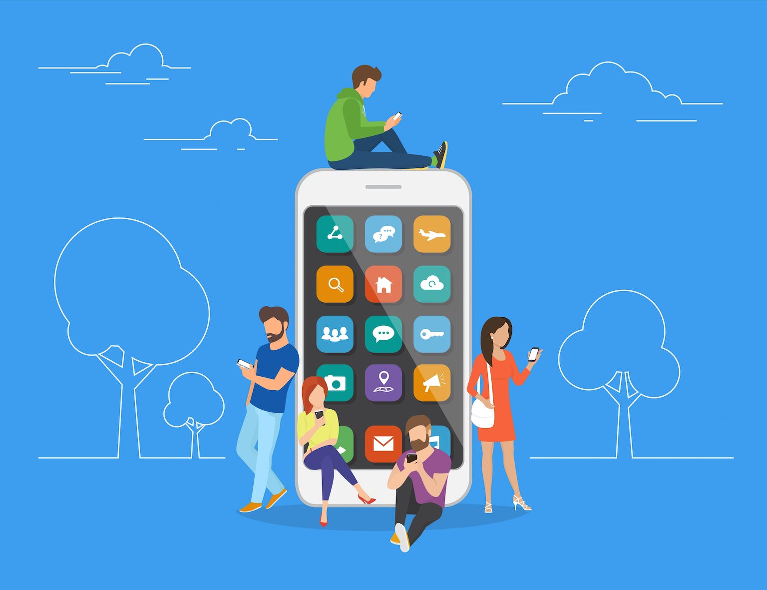What are the four types of mobile apps? Find out through this guide from AppMachine